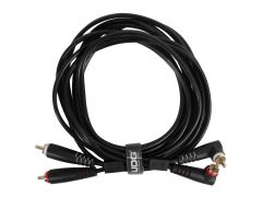 ΠΡΠ΄ΠΈΠΎΠΊΠ°Π±Π΅Π»Ρ UDG Set RCA Straight-RCA Angled Black 3m (U97005BL)